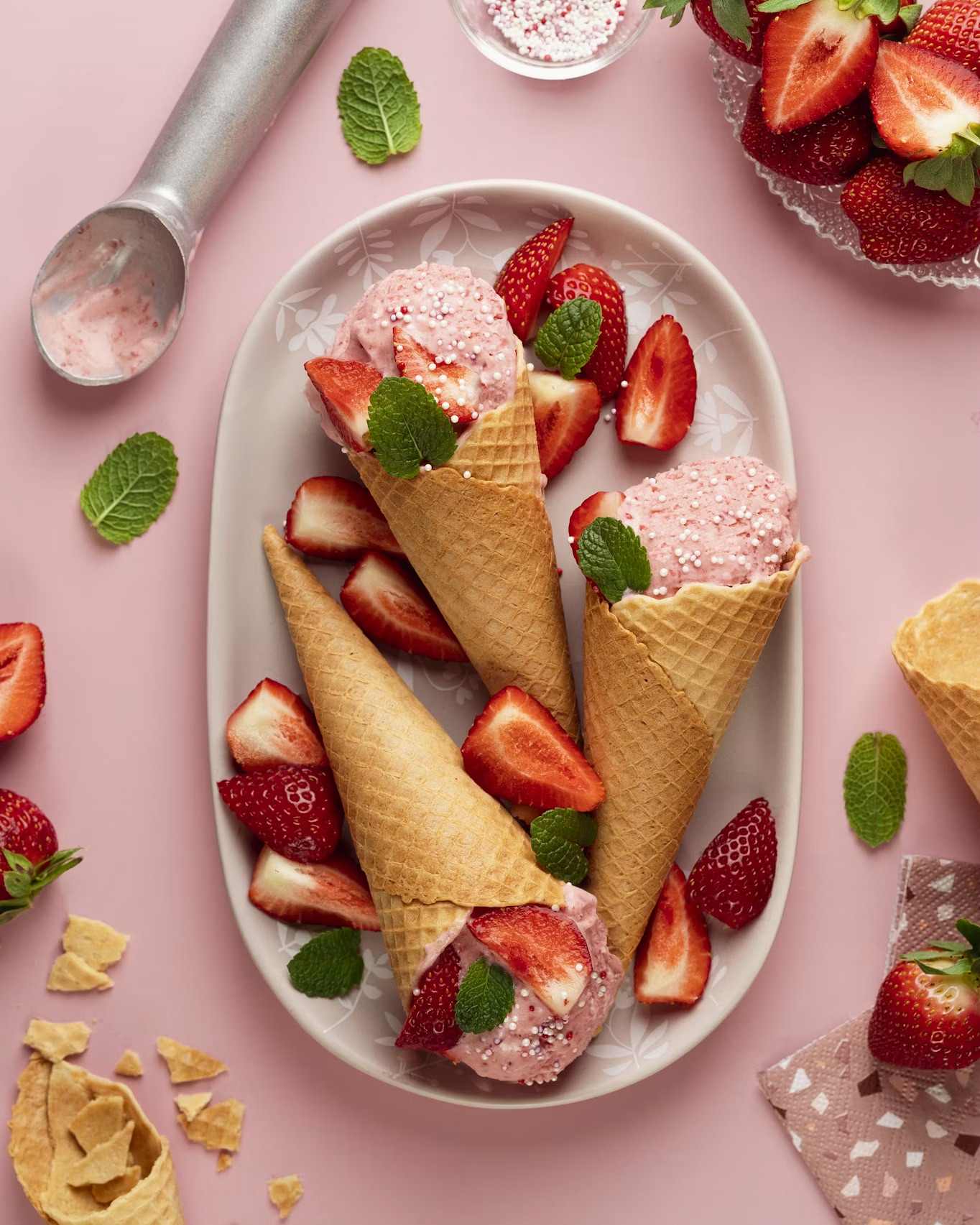 Strawberry Ice Cream