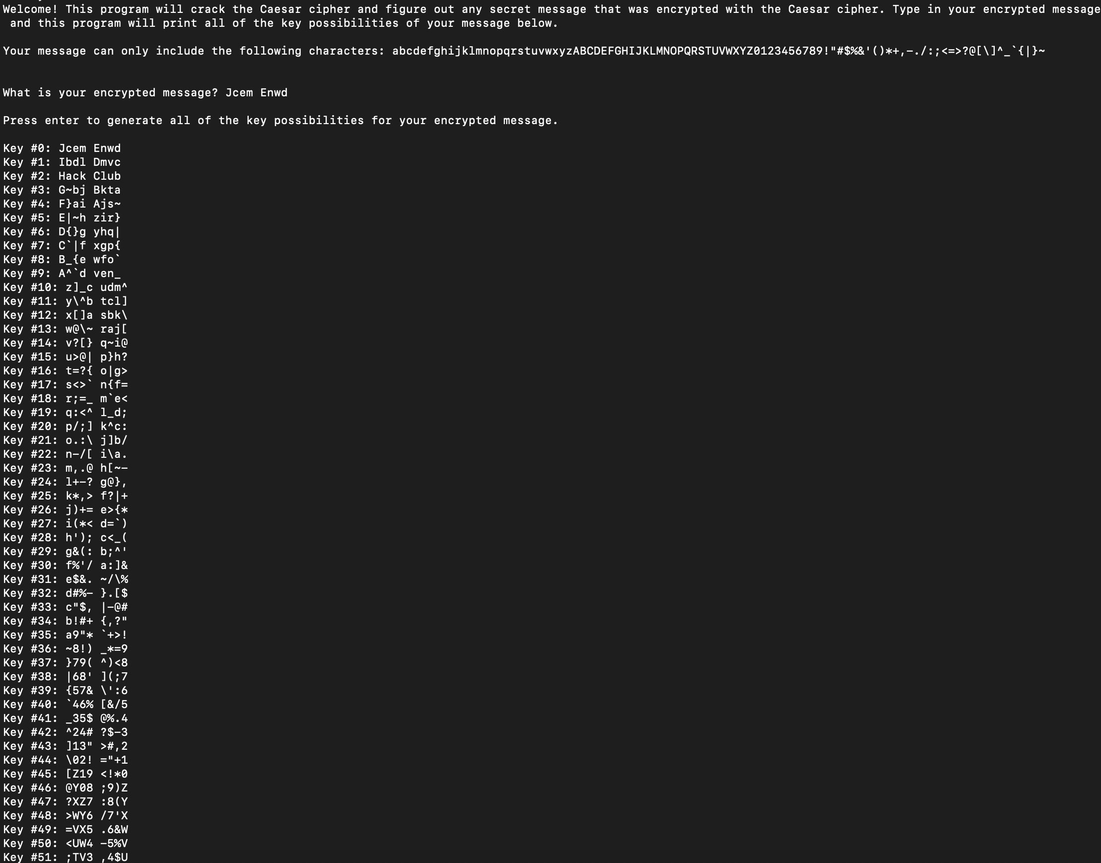 White text on a black background.