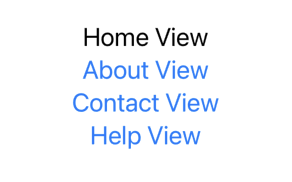 Lines of text with different views.