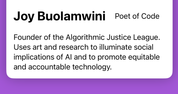 Black text on a purple background.